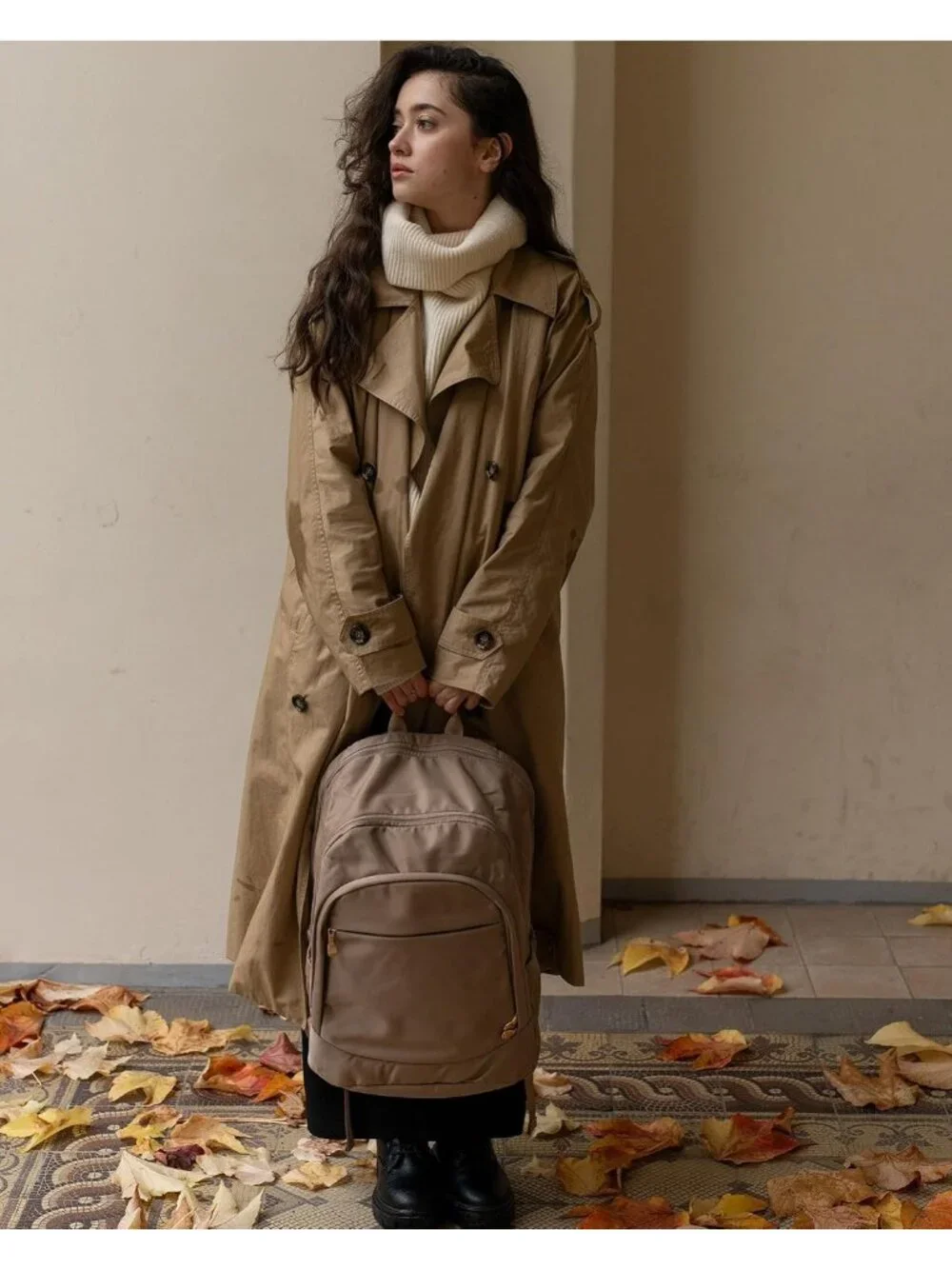 Stylish Travel Backpack for Women, 17.3